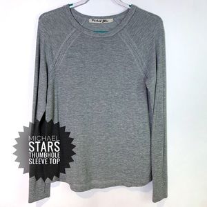 Michael Stars | Thumbhole Sleeve Top